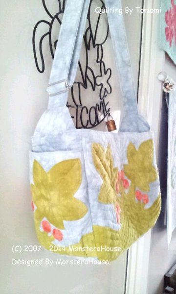 画像3: ククイのポケット沢山ショルダーバッグ (3)