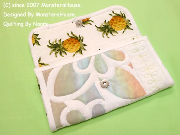 画像3: ティアレのスクロールデザイン　長財布 (3)