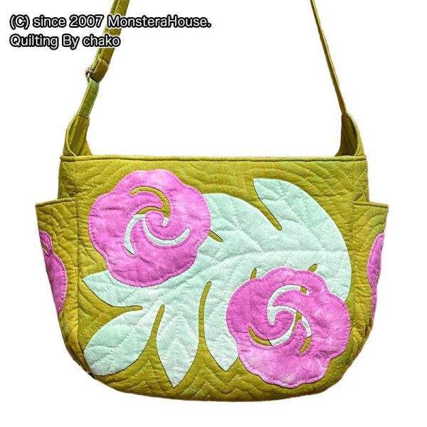 画像2: ロケラニのポケット沢山ショルダーバッグ【幅30cm】 (2)