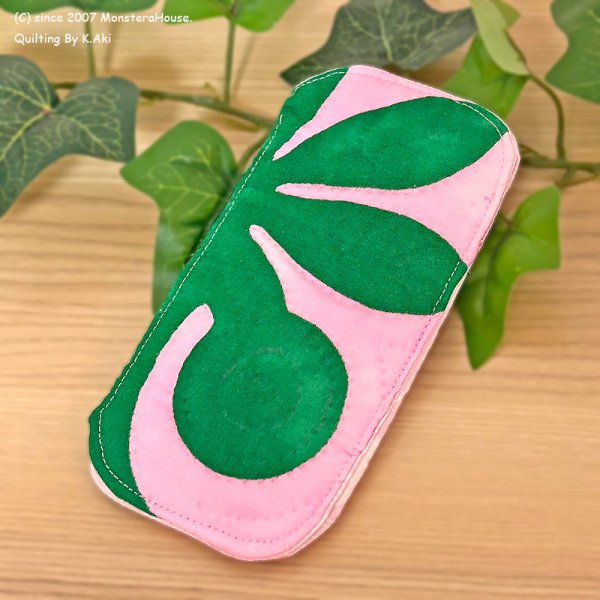 画像1: パンの木のぺったんこメガネケース (1)