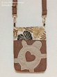 画像1: 【ハワイアンプリントは見本と同じ色合い限定】お散歩 サコッシュ　ホヌ (1)