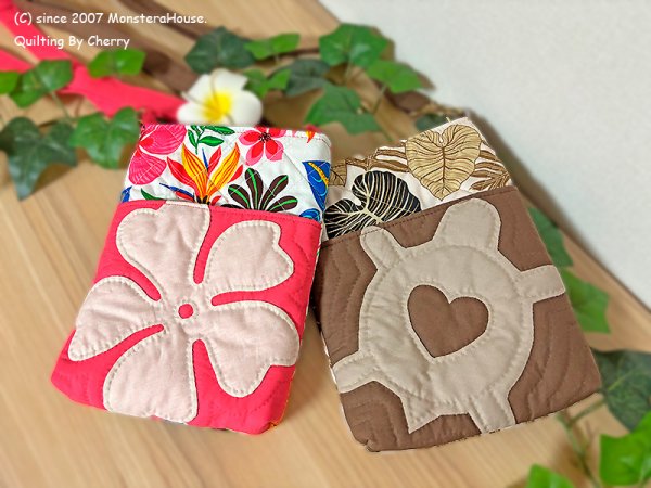 画像4: 【ハワイアンプリントは見本と同じ色合い限定】お散歩 サコッシュ　ホヌ (4)